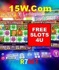 Interface moderna da plataforma R7Bet